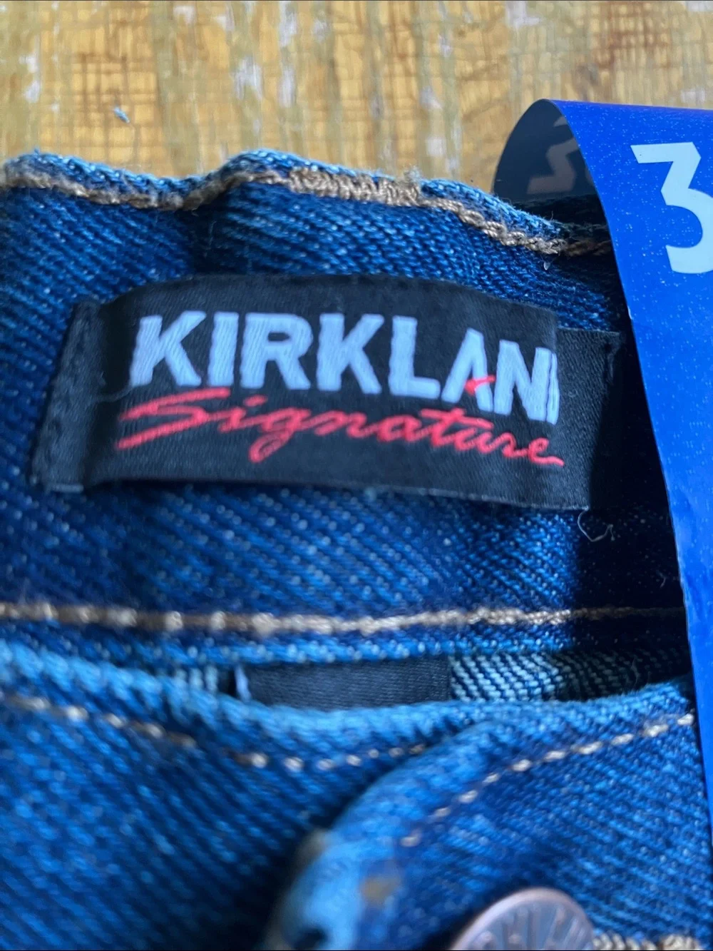 Kirkland Signature Men's Relaxed Jeans - Dark Blue